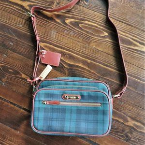 Vintage Beverly Hills Polo Club Plaid Purse